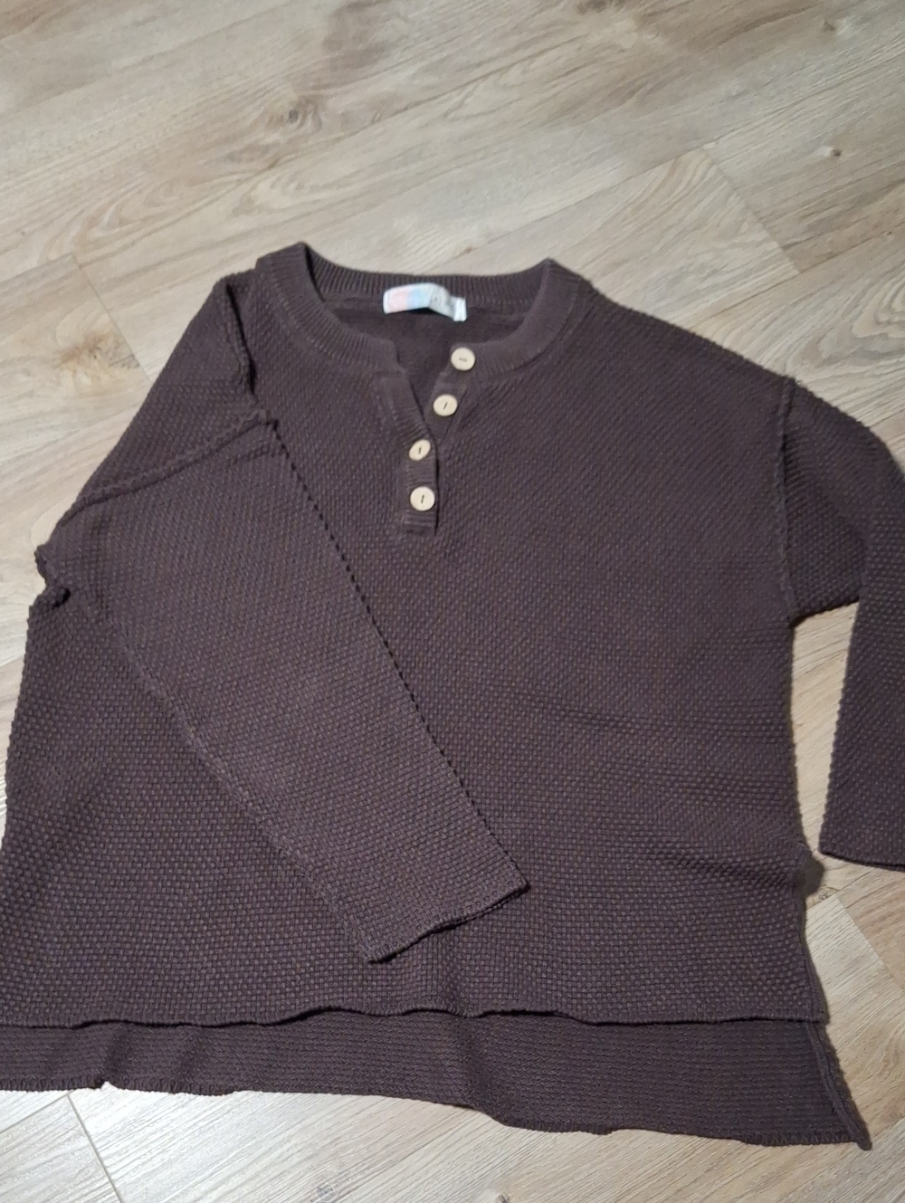 Women's Brown Knit Sweater